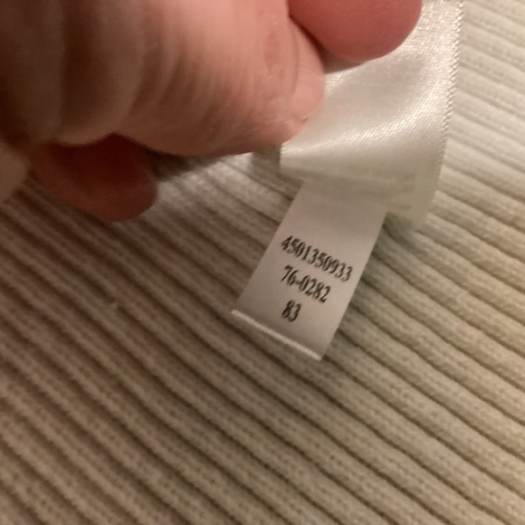 White House Black Market zip front sweater womens size small - Picture 8 of 11